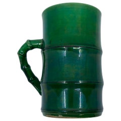 Antique Green English Bamboo Mug