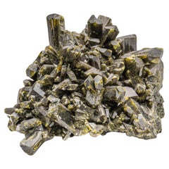 Racimo de Epidota Verde de Diakon, Kayes, Mali