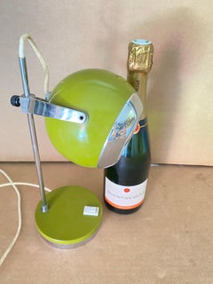 Green Eyeball Table Lamp, 1960s, Italia