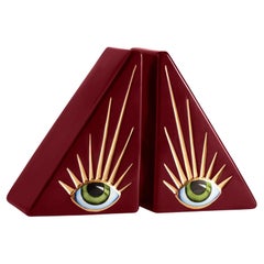 Set di 2 fermalibri Greene & Greene