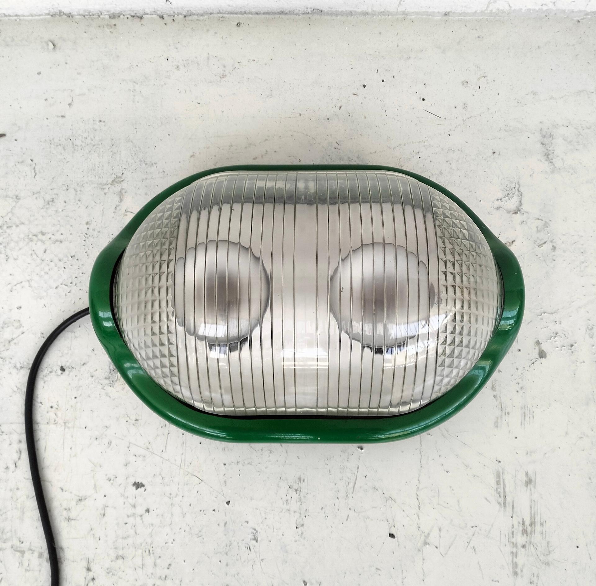 Green floor table lamp “Noce” by A.Castiglioni  for Flos , 70s For Sale 1
