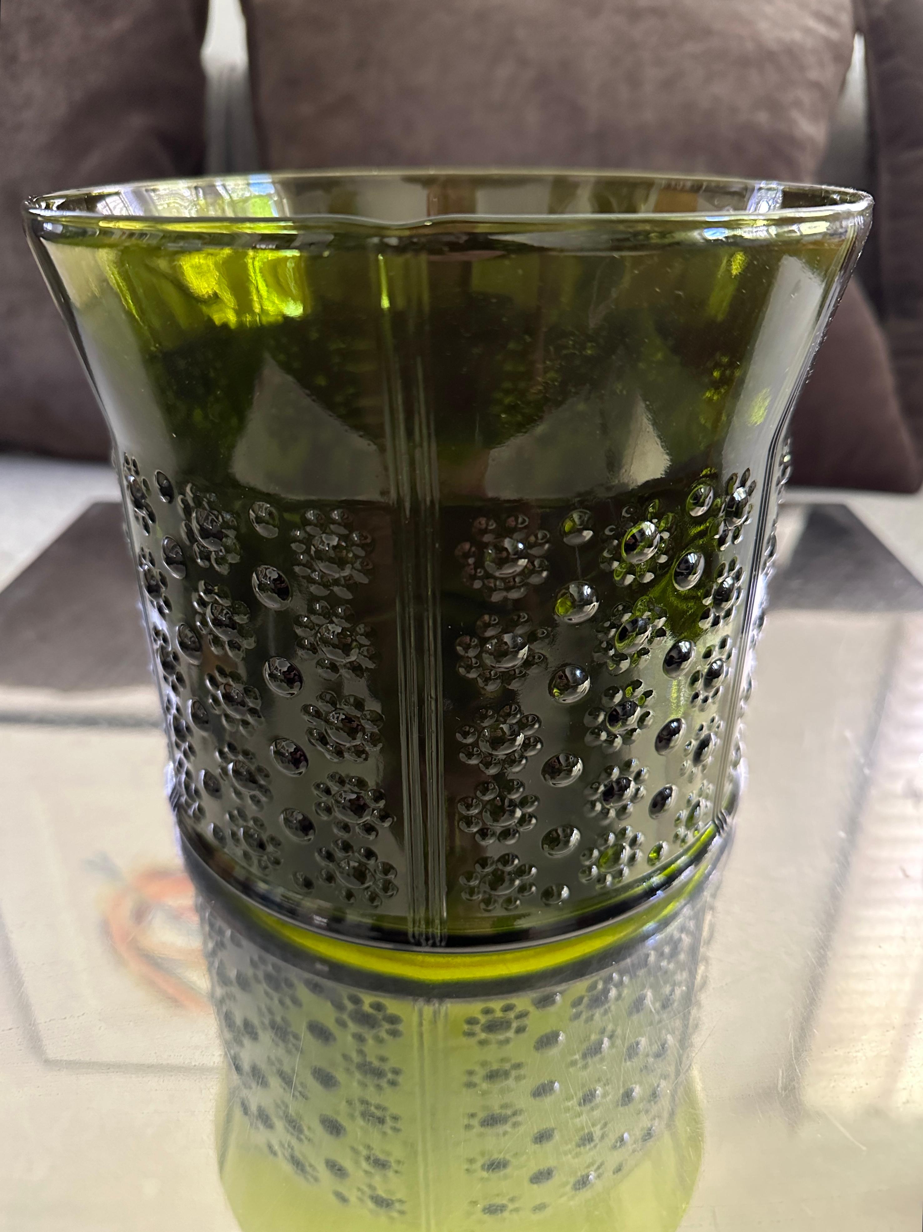 Suédois Vase Flora conçu par Olle Alberius pour Orrefors, Suède en vente