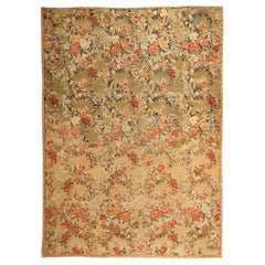 Ancien tapis Kilim roumain de Bessarabie. Taille : 9 pieds x 12 pieds