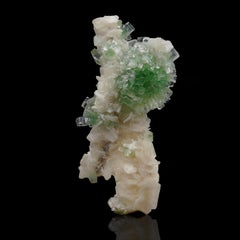 Grüner geblümter Apophyllit