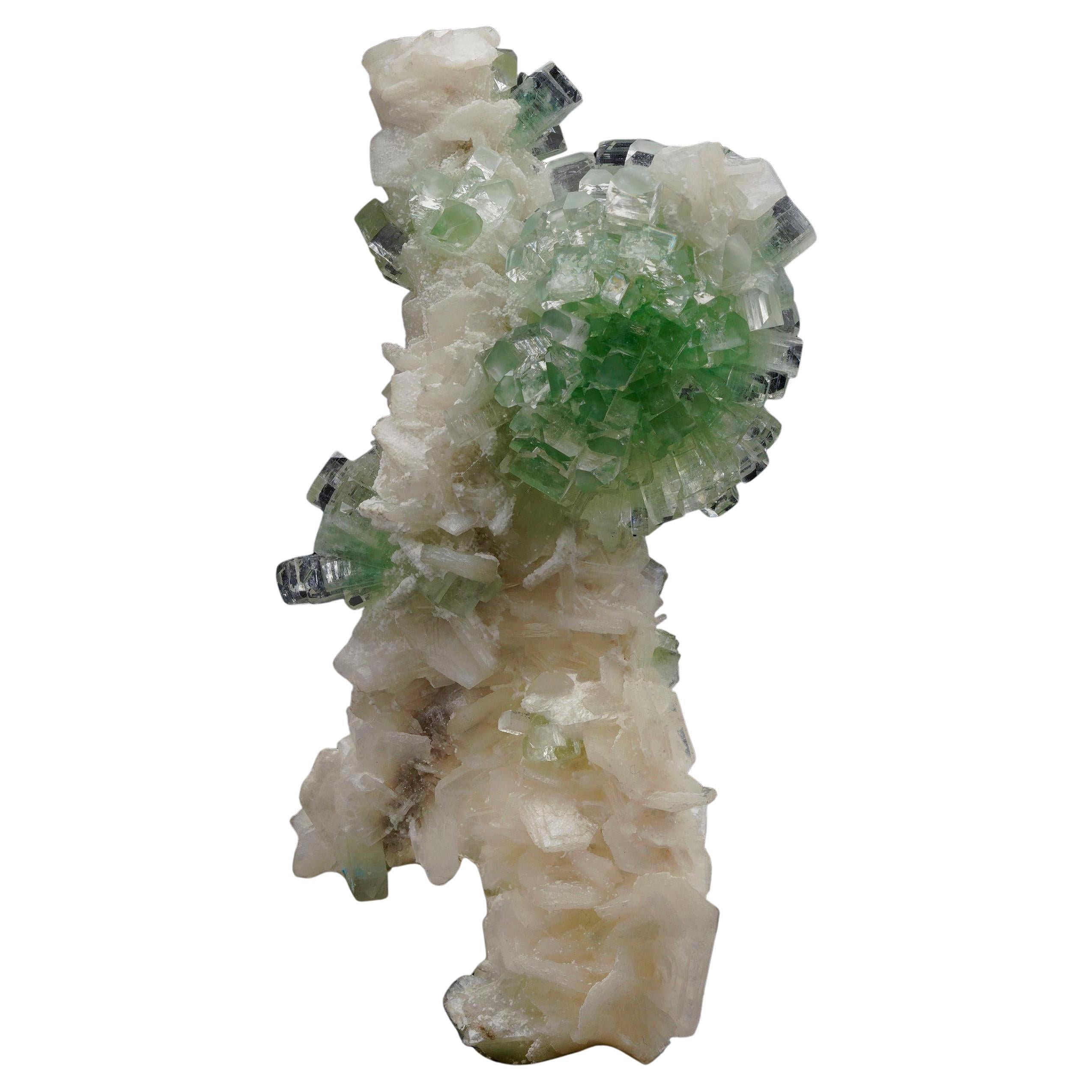Green Floral Apophyllite