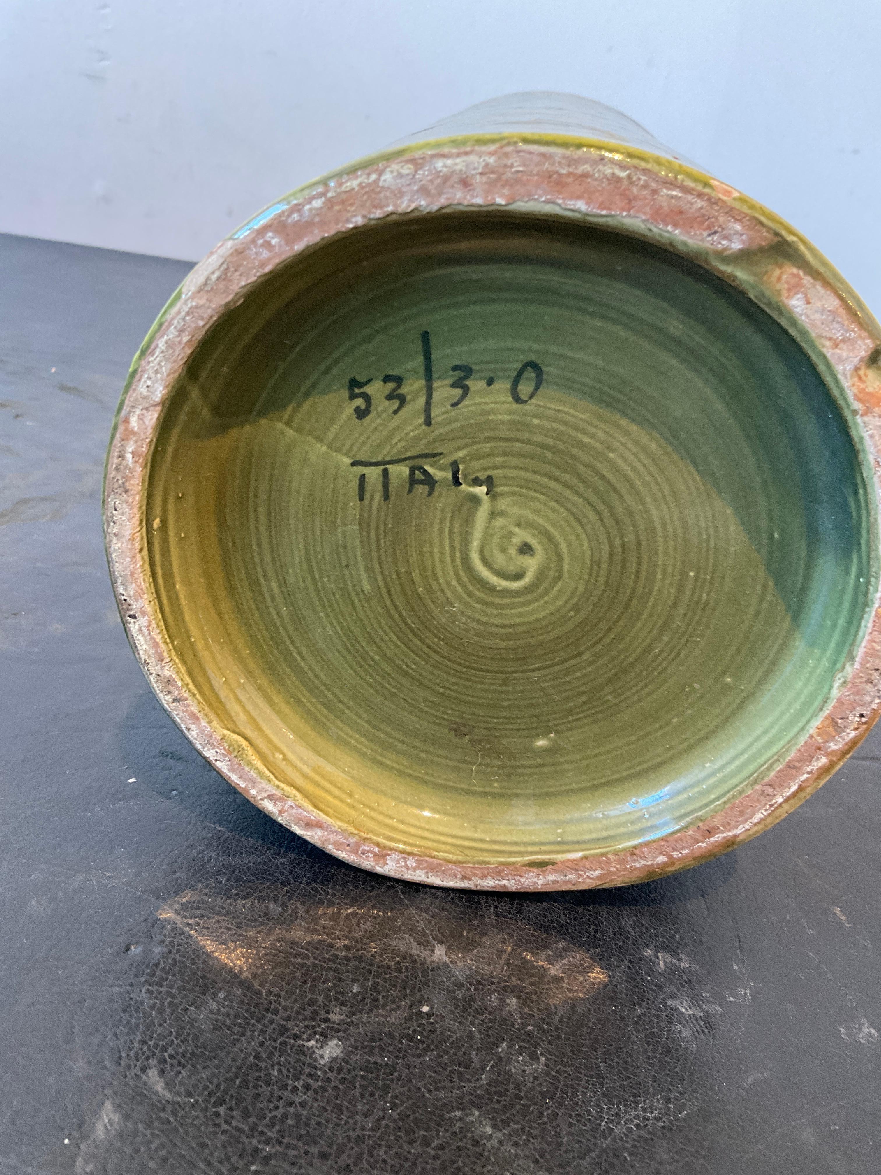 Jarrón Bitossi Floral Verde en venta 3