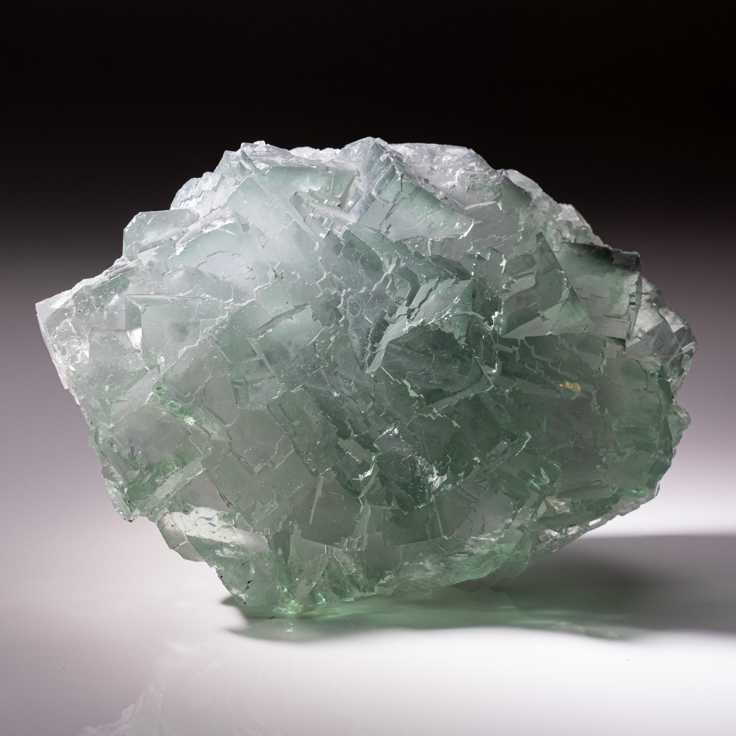 18th Century and Earlier Green Fluorite from Yaogangxian Mine, Nanling Mountains, Hunan Province, China For Sale