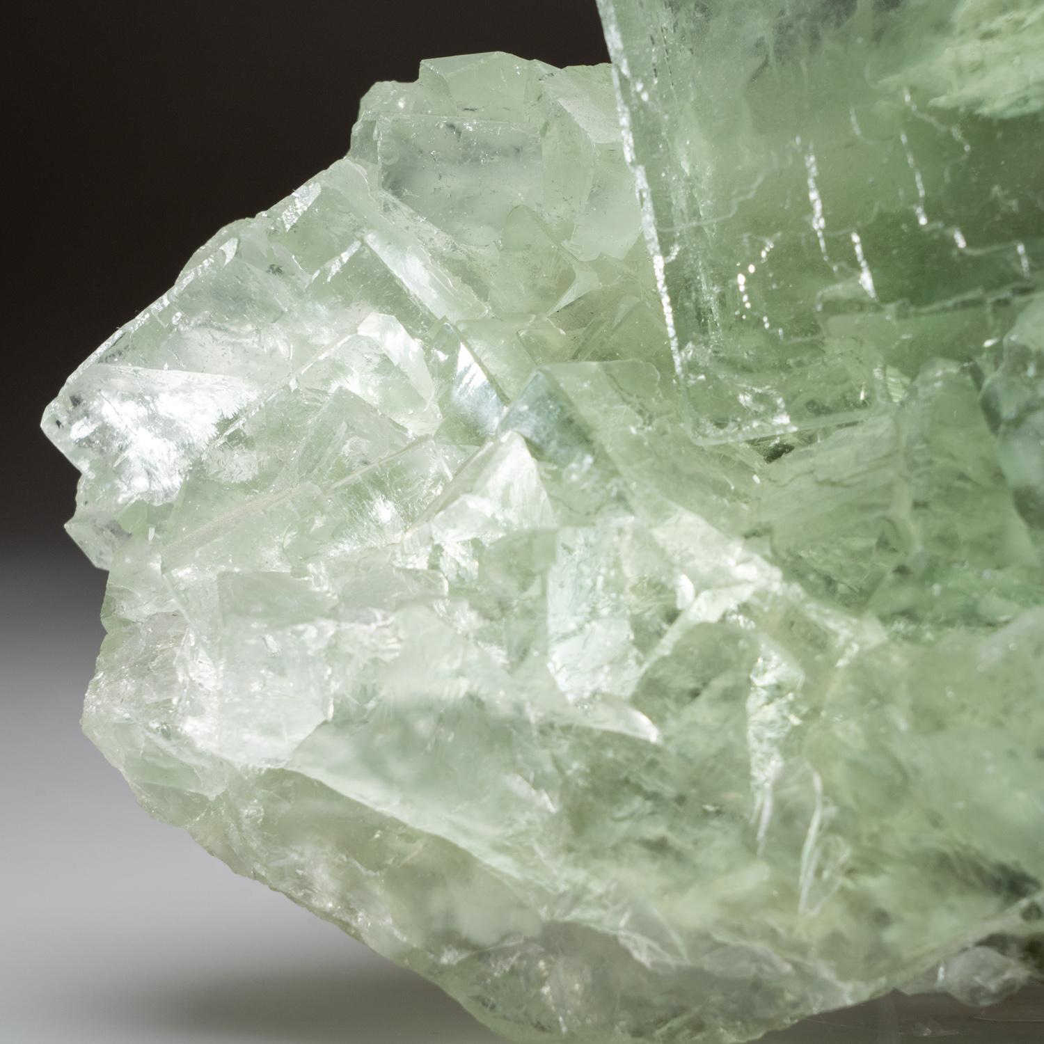 Crystal Green Fluorite from Yaogangxian Mine, Nanling Mountains, Hunan Province, China For Sale