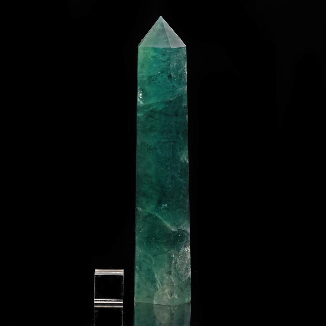 Green Fluorite Tower In New Condition For Sale In New York, NY