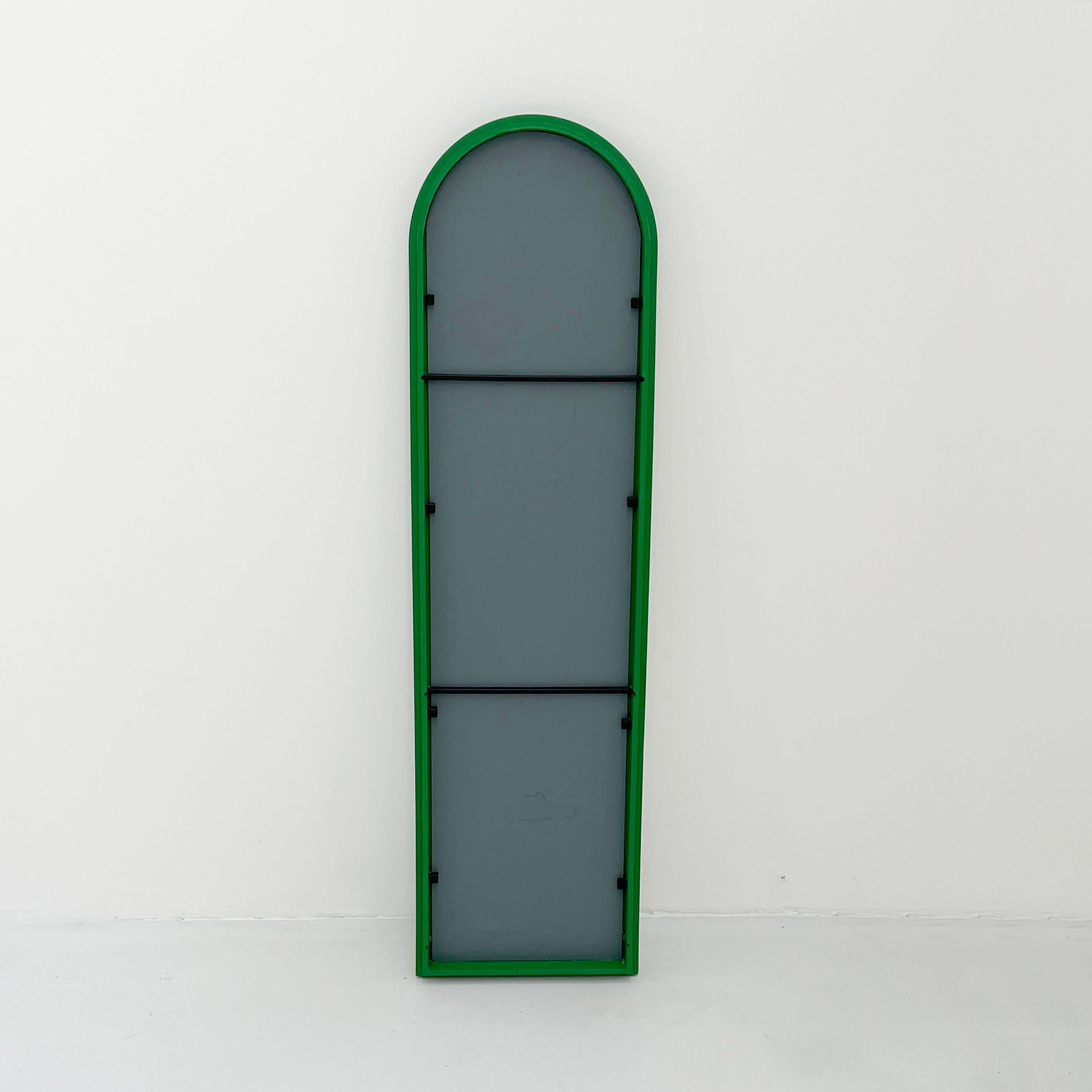 Late 20th Century Green Frame Mirror by Anna Castelli Ferrieri for Kartell, 1980s