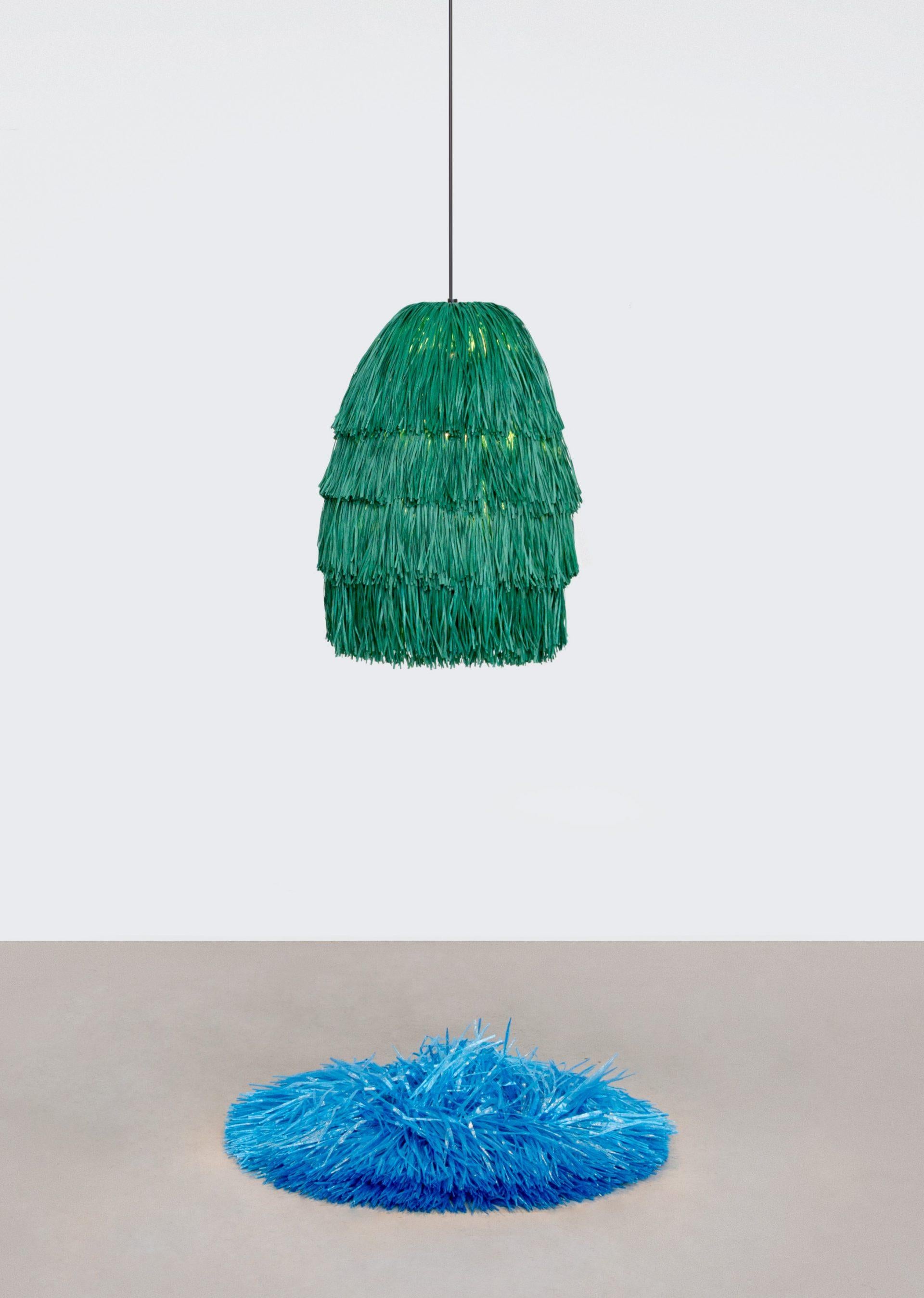 Modern Green Fran M Lamp by Llot Llov For Sale