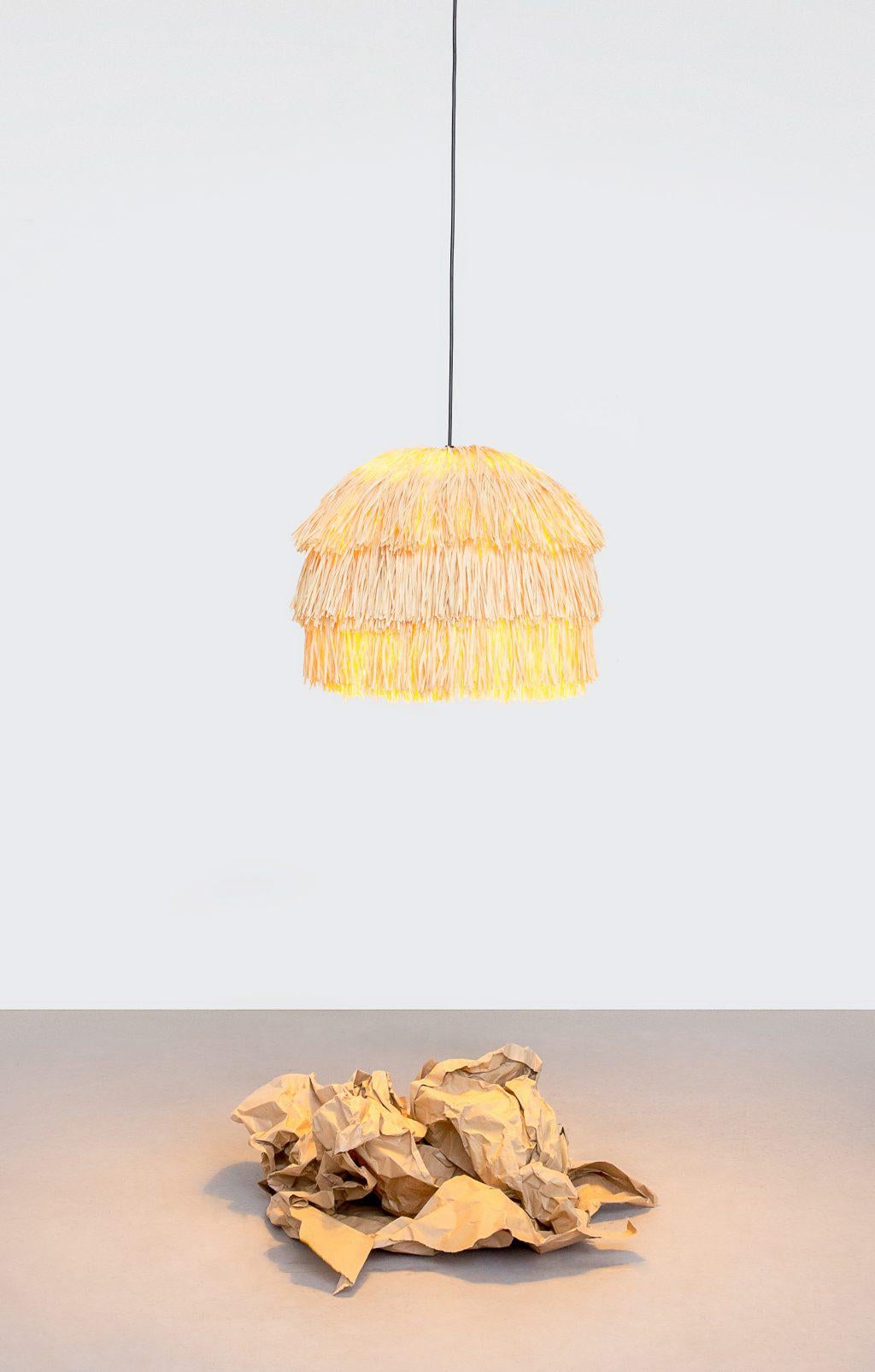 Contemporary Green Fran XS Lamp by Llot Llov