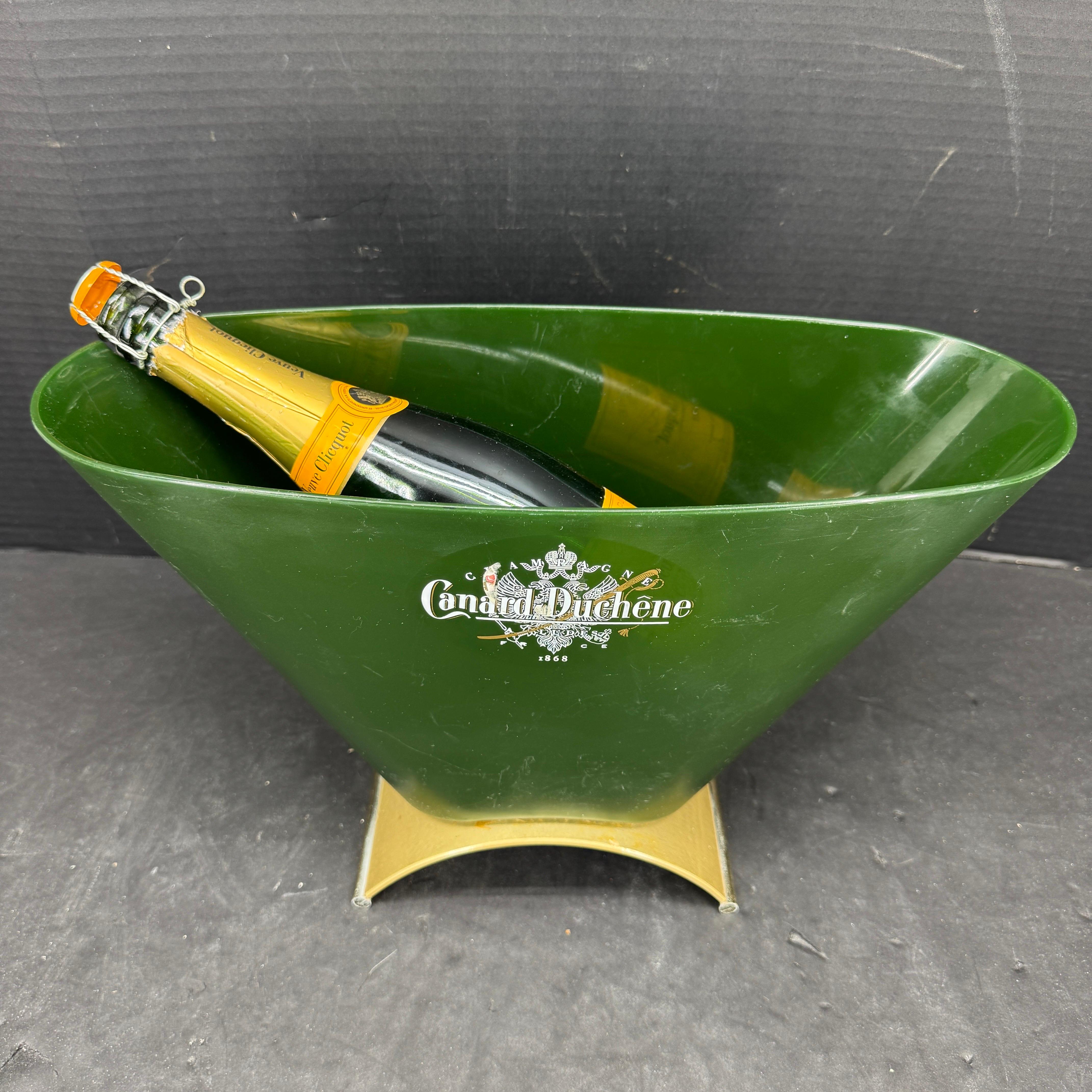 Cubitera verde francesa Canard Duchêne para champán y vino en Bueno estado para la venta en Haddonfield, NJ