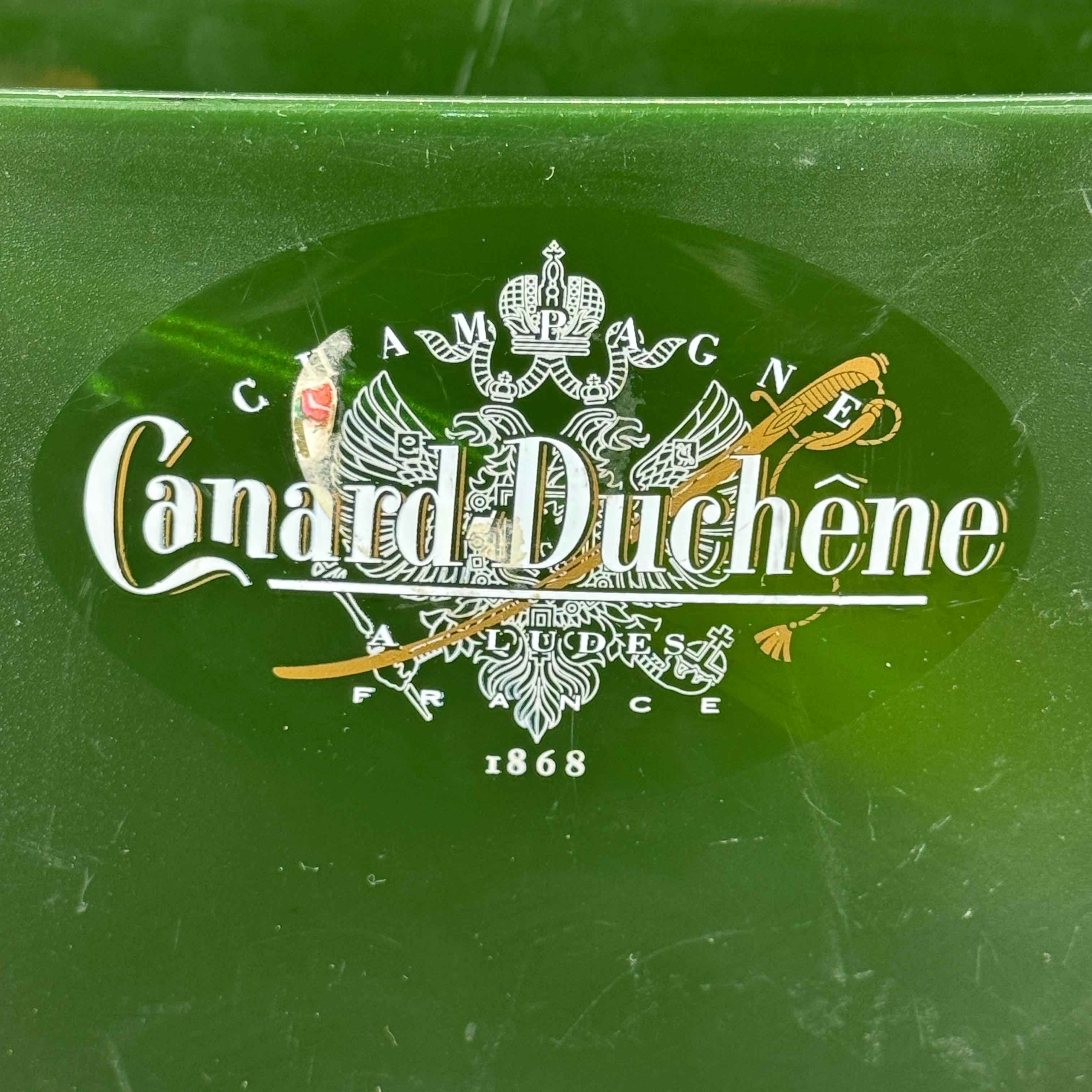 Cubitera verde francesa Canard Duchêne para champán y vino siglo XX en venta