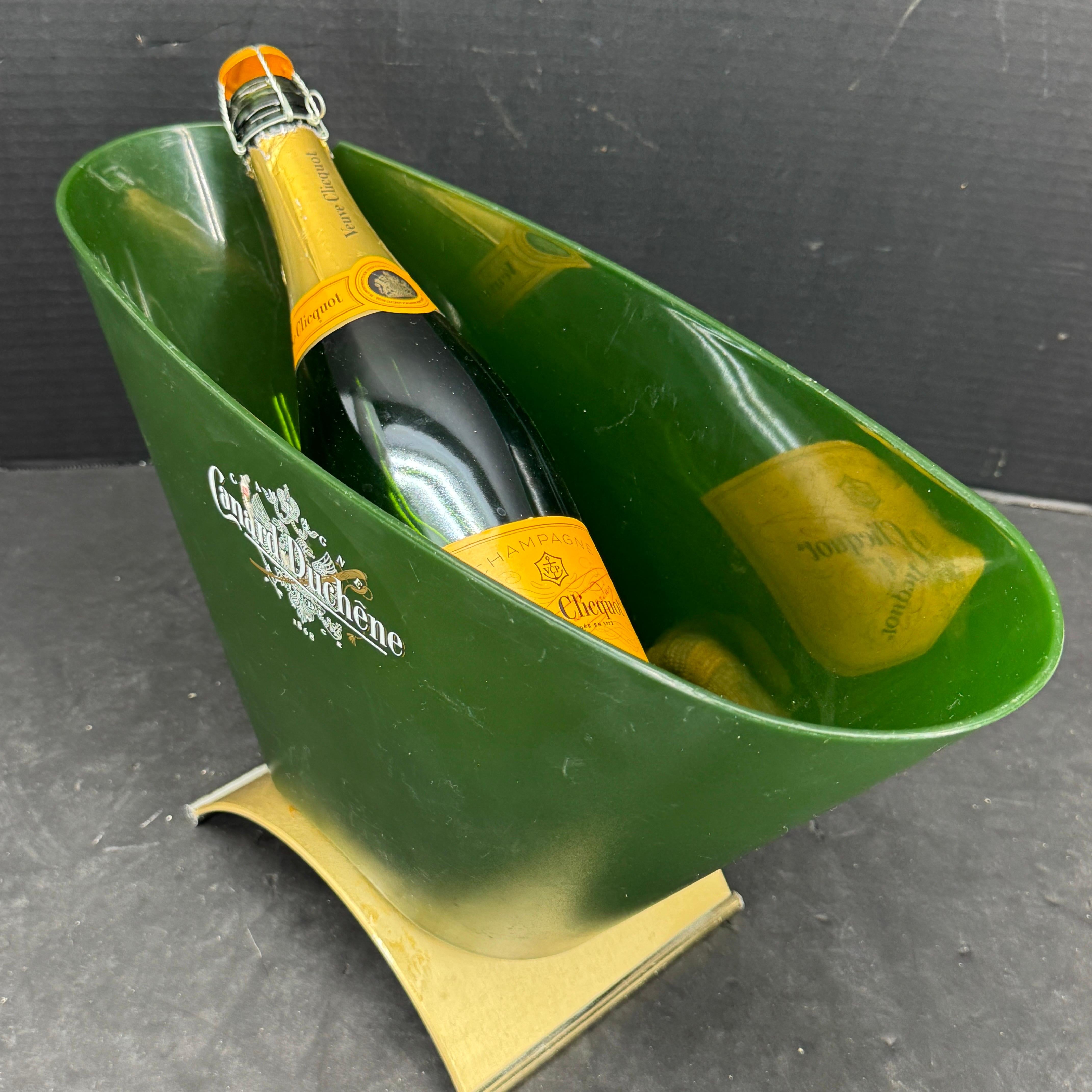 Cubitera verde francesa Canard Duchêne para champán y vino Aluminio en venta