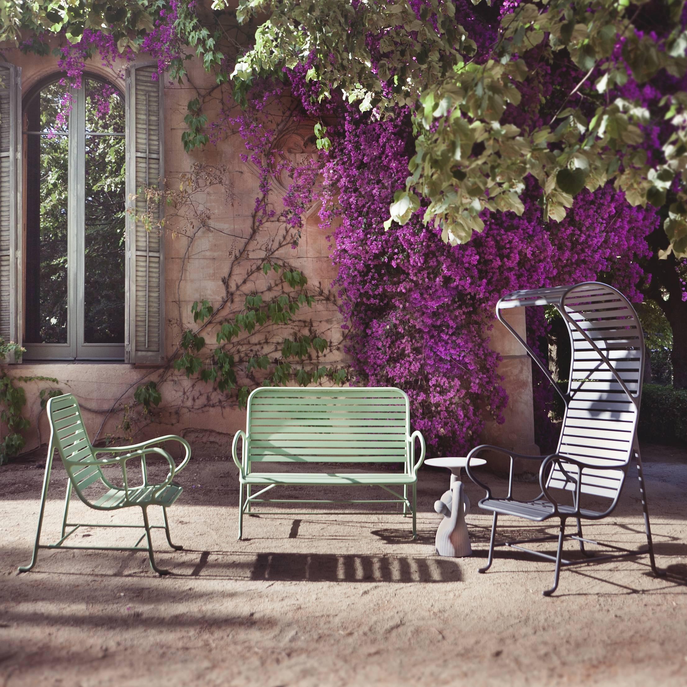 Fauteuil Gardenias vert avec pergola, extérieur par Jaime Hayon en vente 1