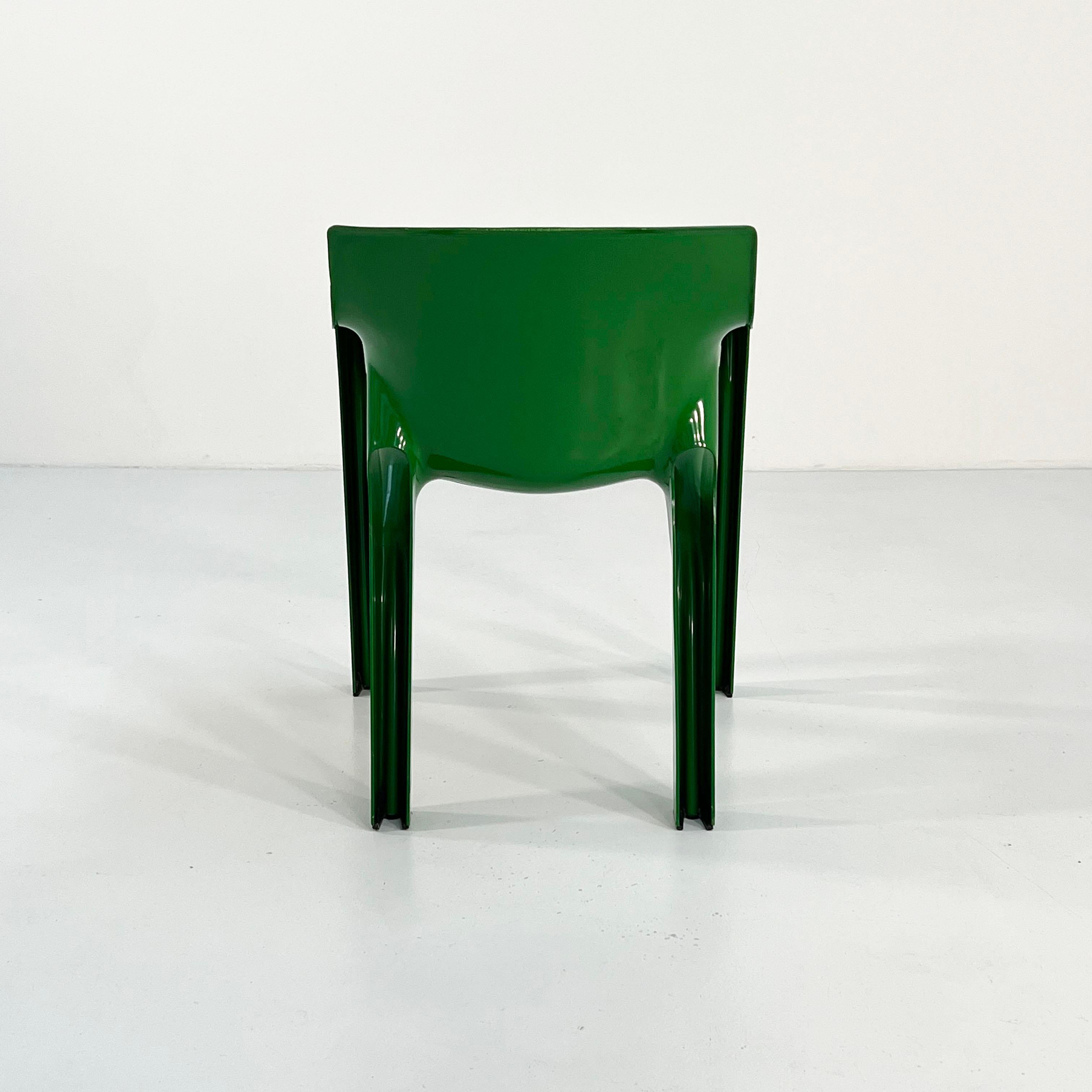 Late 20th Century Green Gaudi Chair by Vico Magistretti for Artemide, 1970s