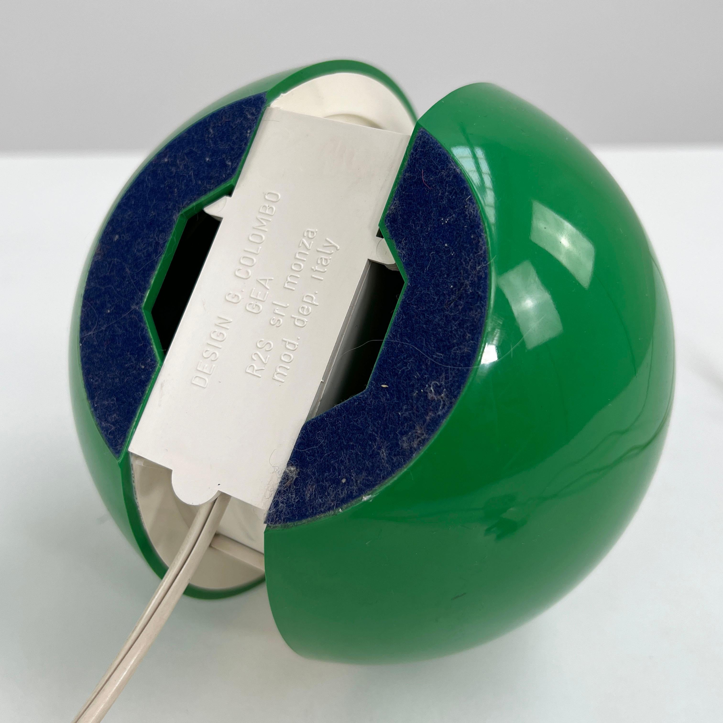 Plastic Green GEA Lamp by Gianni Colombo for Arredoluce, 1960s