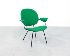 Green Gispen Kembo Easy Chair by W.H. Gispen, 1950s