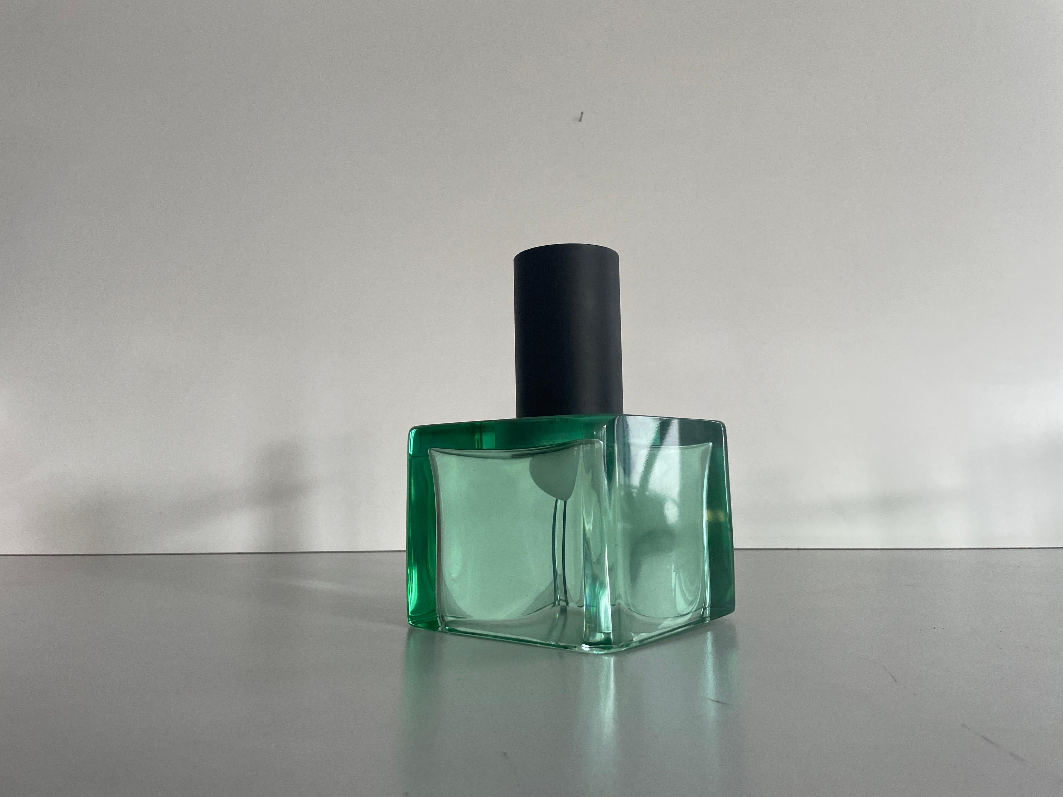 Grüner Wandleuchter aus Glas und Metall von Seguso, 1950er Jahre, Italien im Angebot 1