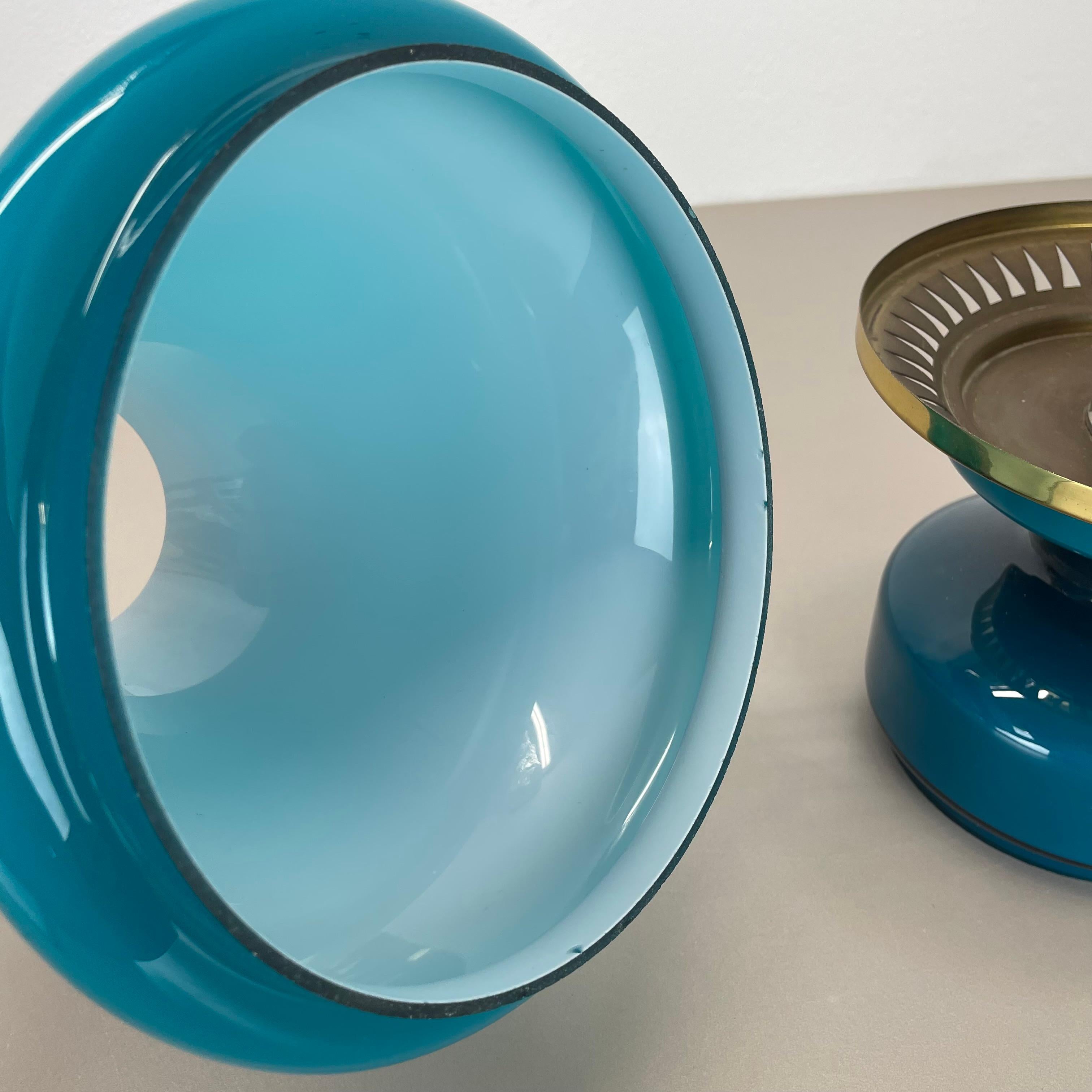 Lampe de bureau en verre vert de Hans Agne Jakobsson pour HAJ AB Markaryd, Suède, années 1960 en vente 12