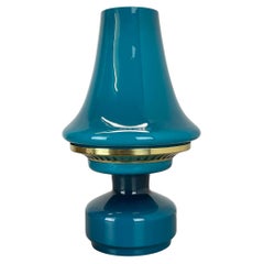 green Glass Desk Lamp by Hans Agne Jakobsson for HAJ AB Markaryd, Sweden 1960s