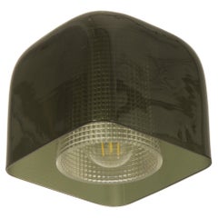 Green Glass Pendant Lamp By Carl Fagerlund