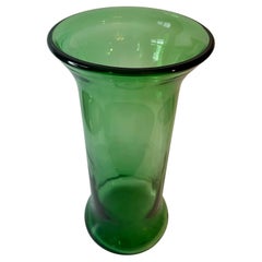 Portaombrelli o vaso in vetro verde