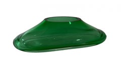 Green Glass Vase