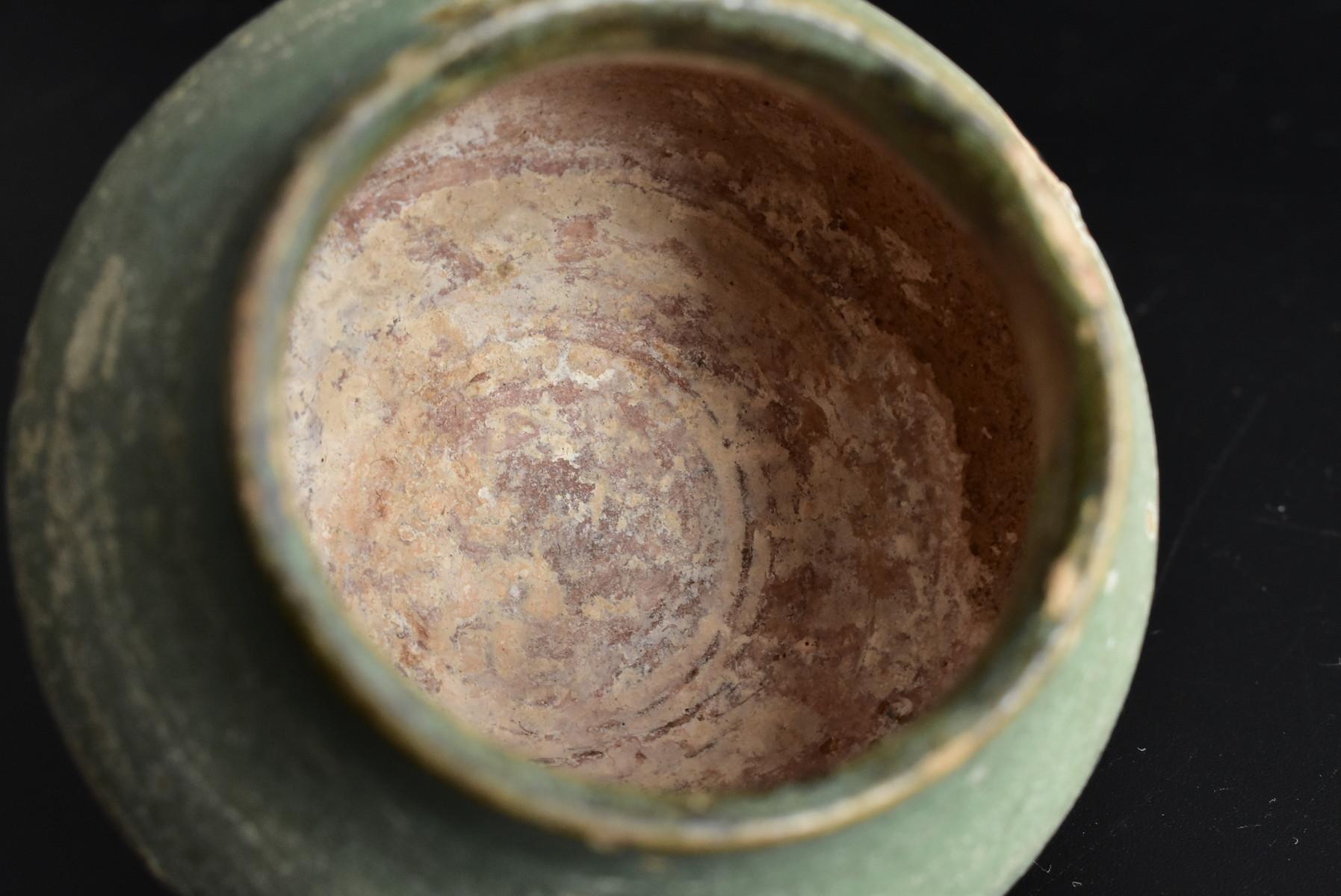 Green Glaze Pottery Made in the Tang Dynasty / Ancient Chinese Jar / Antique Jar 2