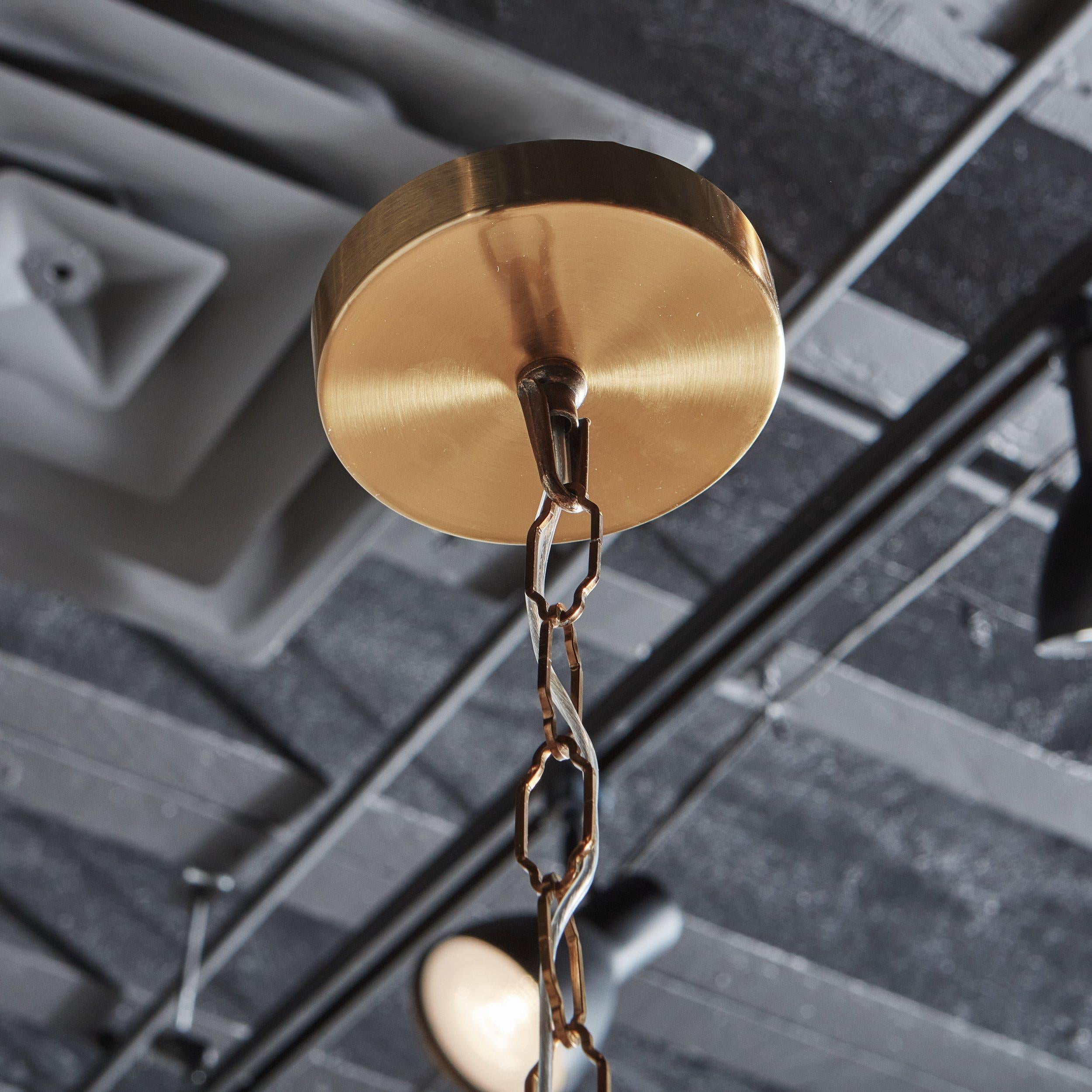 Green Glazed Ceramic Pendant Light by Zenith, Italy 1950s 5