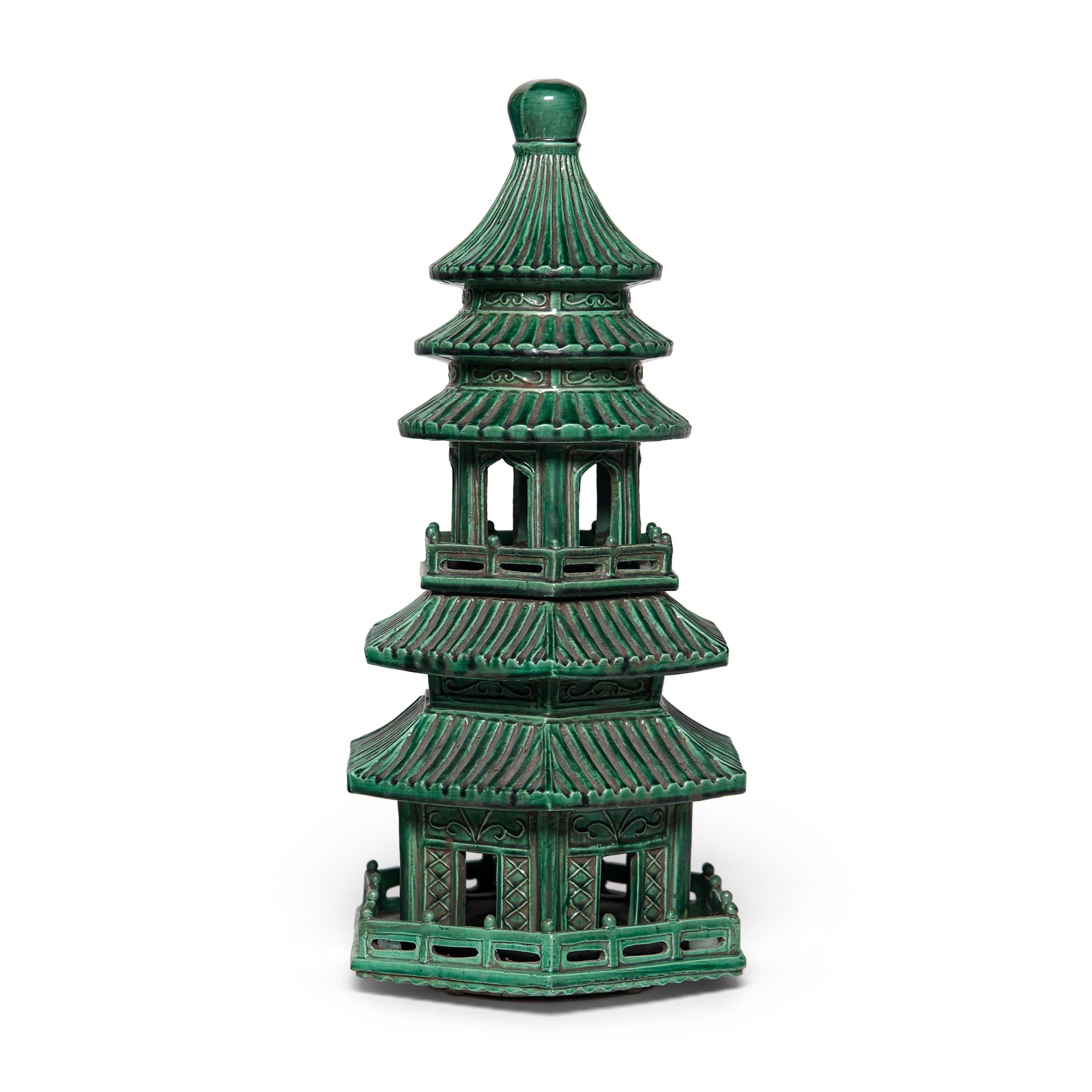 pagoda green glaze