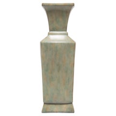 Green Glazed Maitland-Smith Fantail Vase