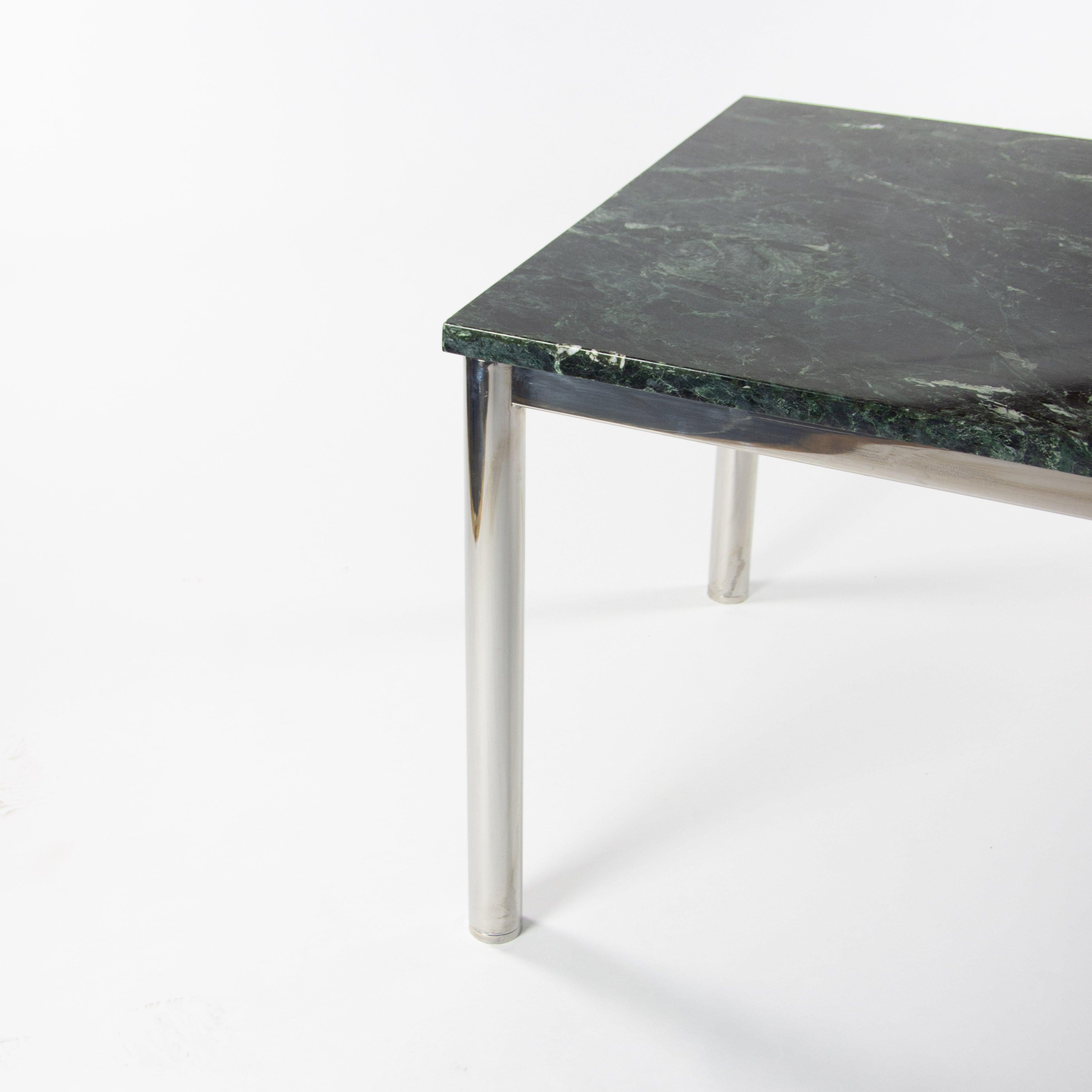 American Green Granite 2011 Meeting Dining Conference Tables Steel Base from SOM Project For Sale