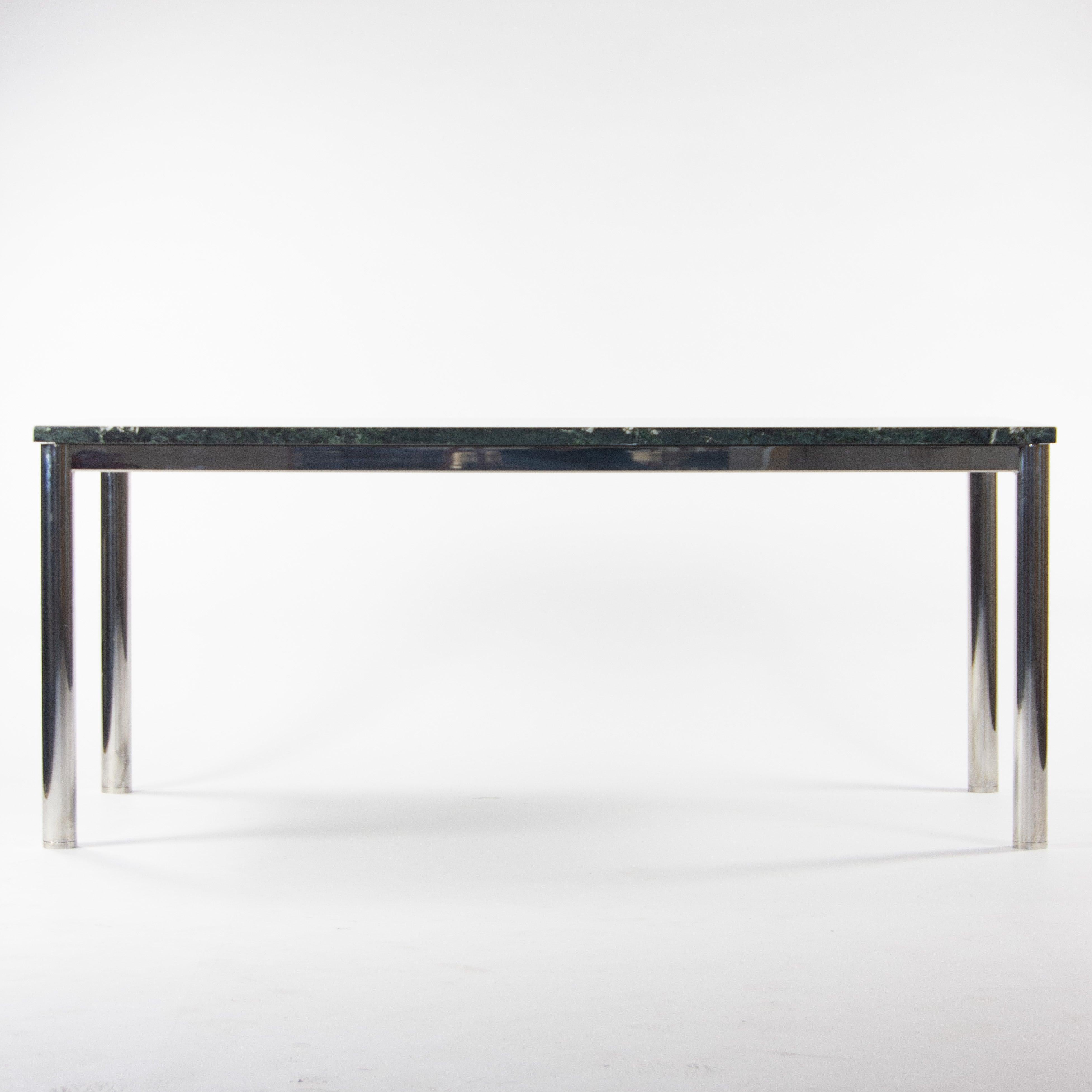 Green Granite 2011 Meeting Dining Conference Tables Steel Base from SOM Project For Sale 1