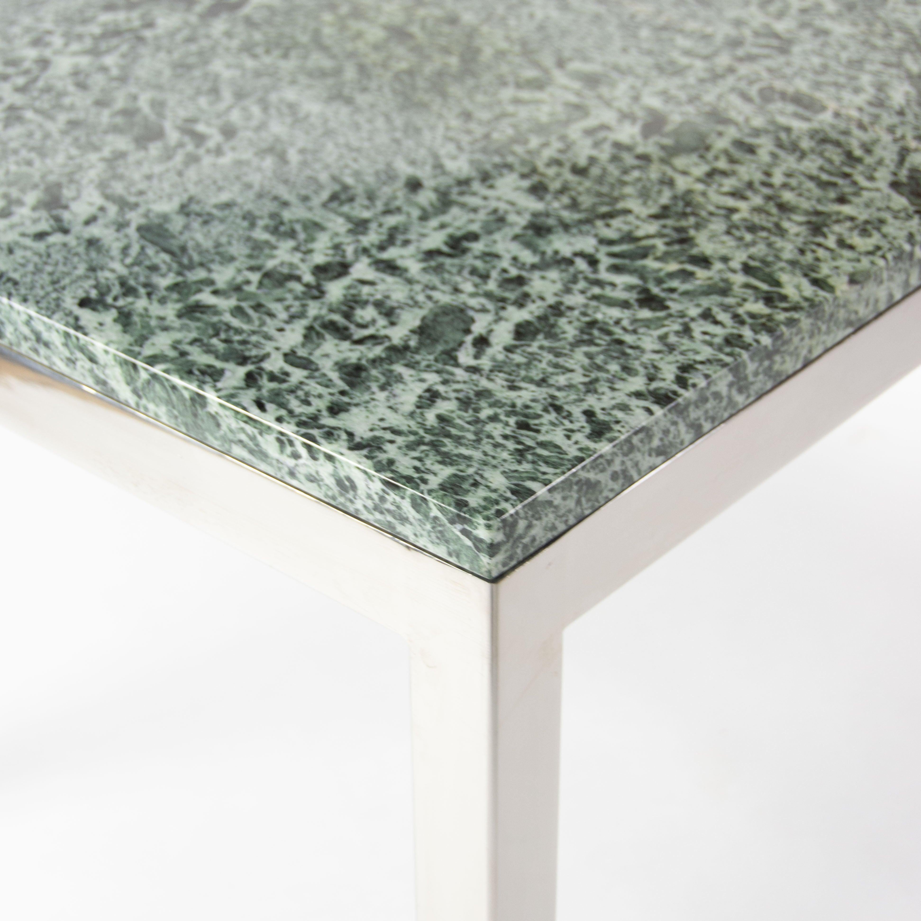 American Green Granite Cumberland Meeting Dining Conference Tables Steel Base For Sale