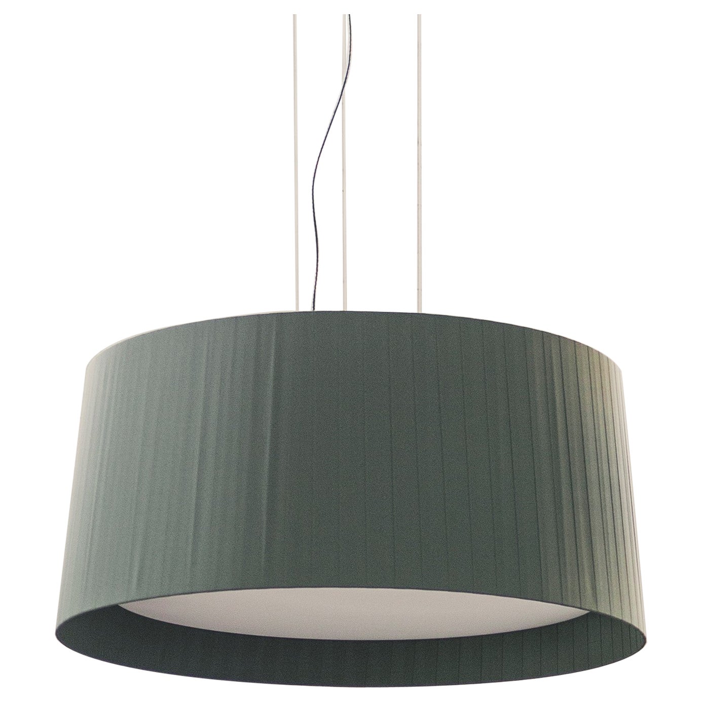 Green Gt1000 Pendant Lamp by Santa & Cole For Sale