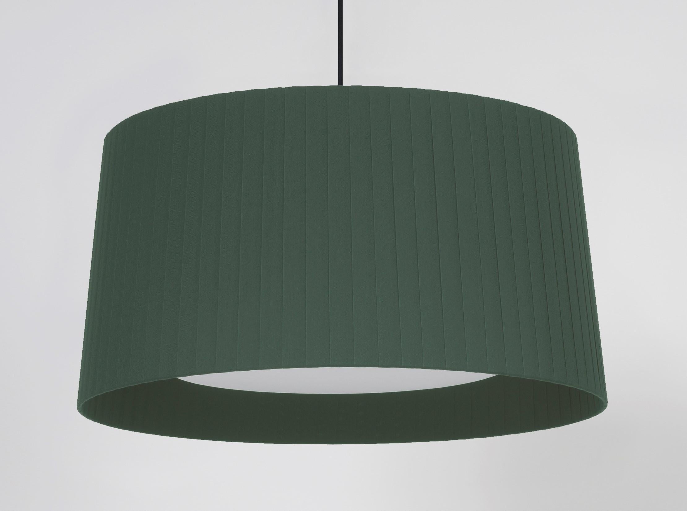 Modern Green GT5 Pendant Lamp by Santa & Cole For Sale