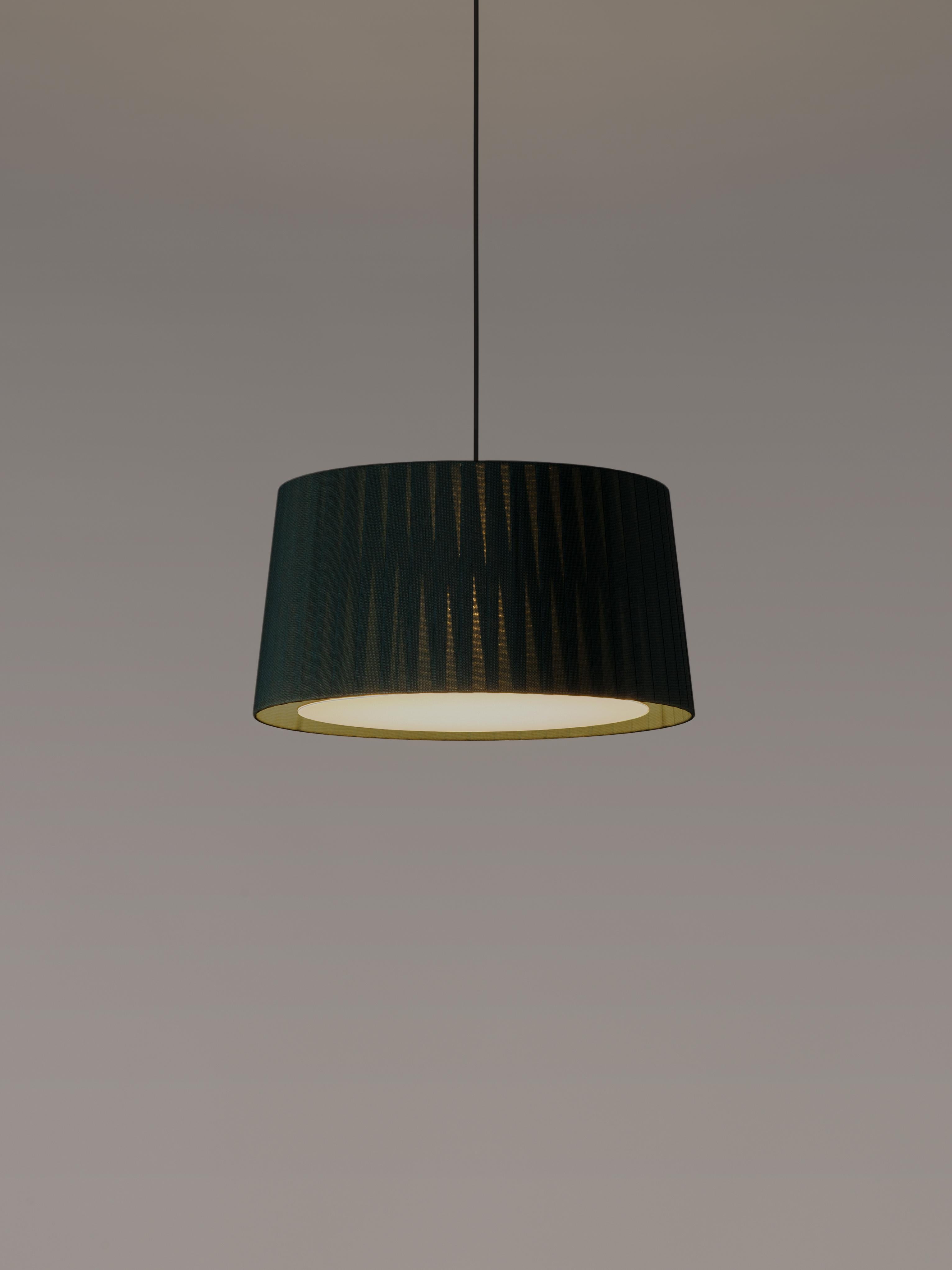 Modern Green GT6 Pendant Lamp by Santa & Cole For Sale
