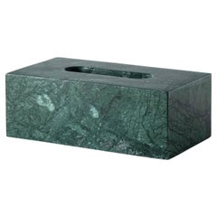 Caja de pañuelos rectangular Guatemala verde