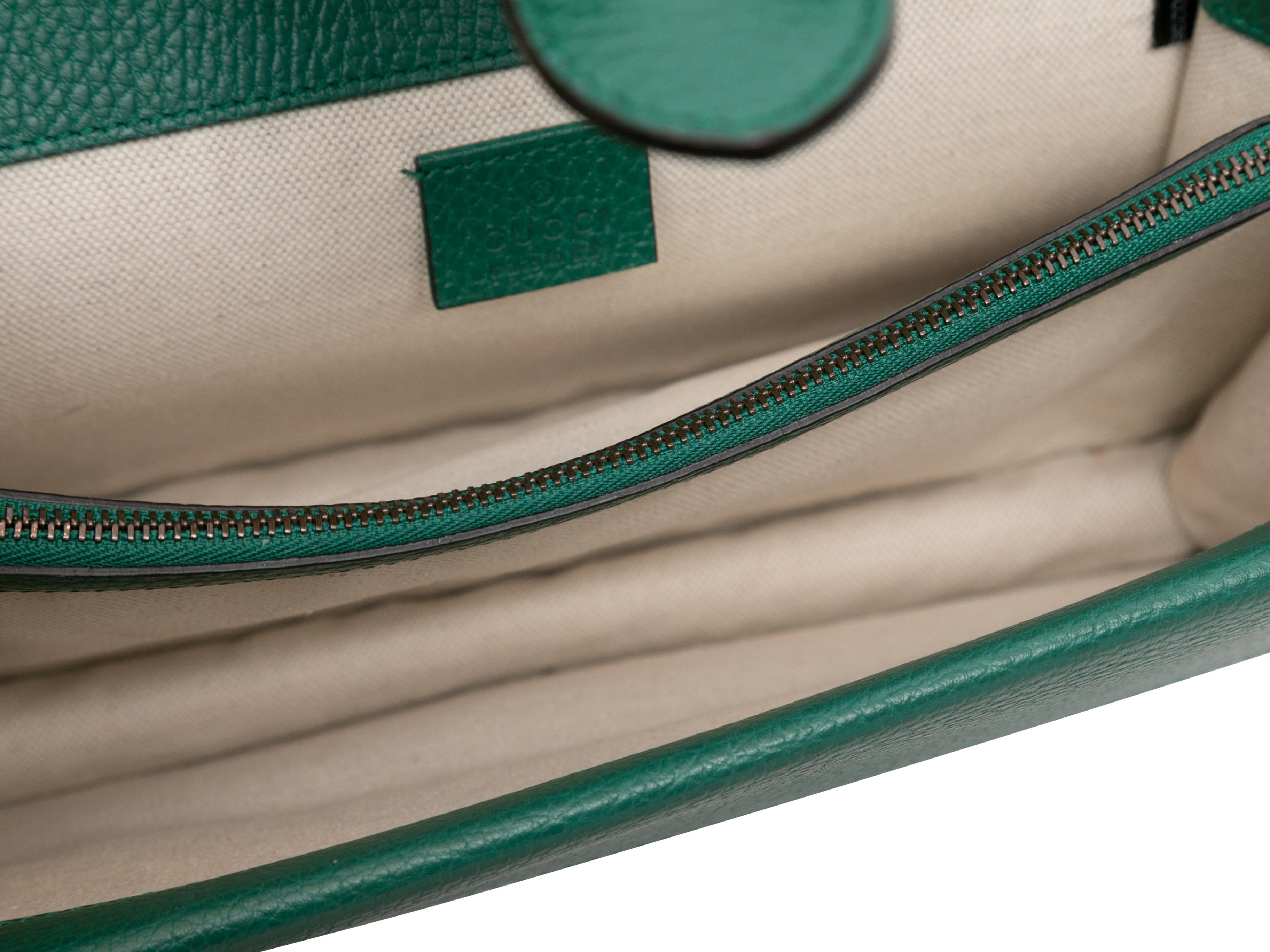 Green Gucci Medium Dionysus Shoulder Bag 3