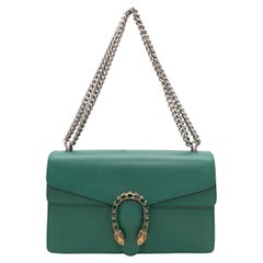 Green Gucci Medium Dionysus Shoulder Bag
