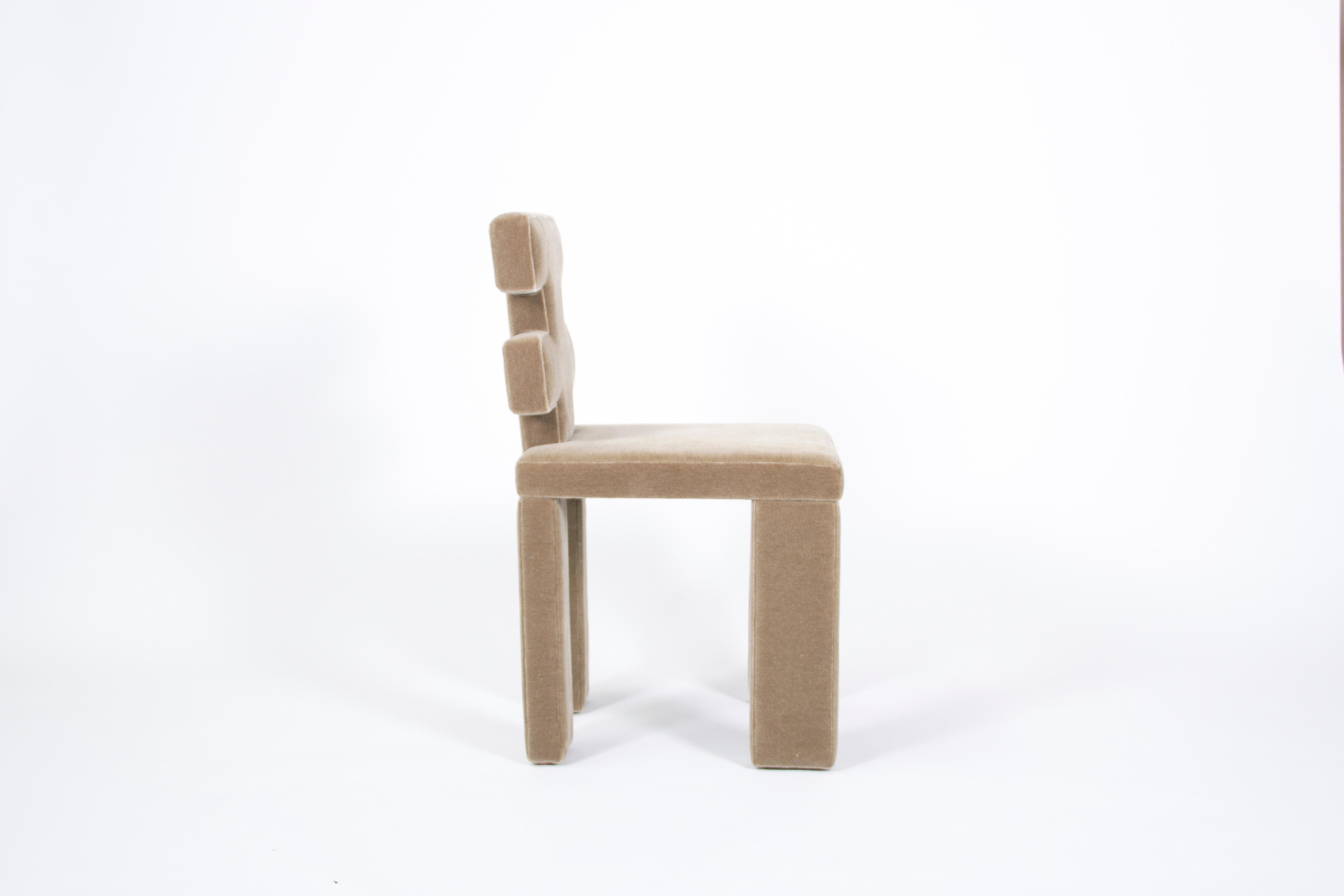 Mohair Green H-Chair by Estudio Persona