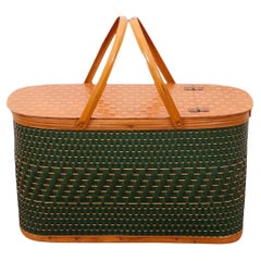 Green Hawkeye Picnic Basket