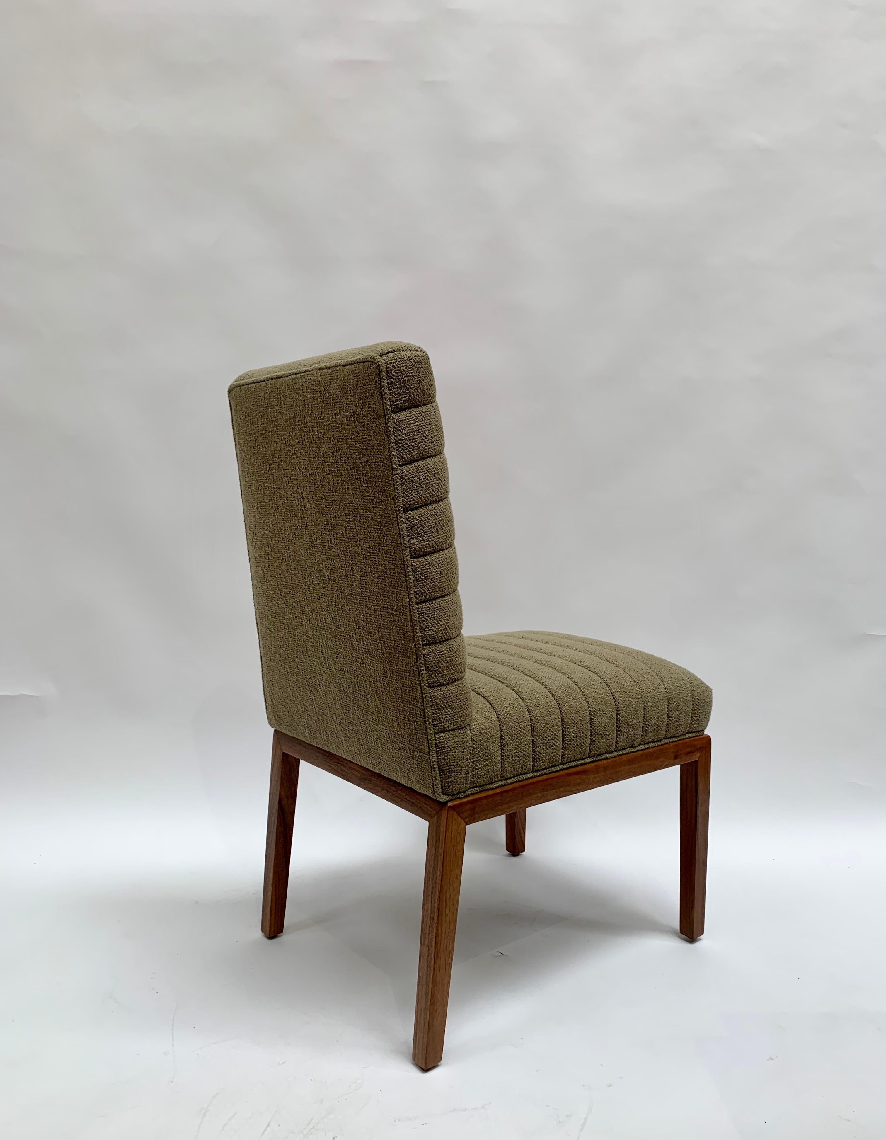 American Green Highback Shoreland Chair by Brian Paquette for Lawson-Fenning, In Stock
