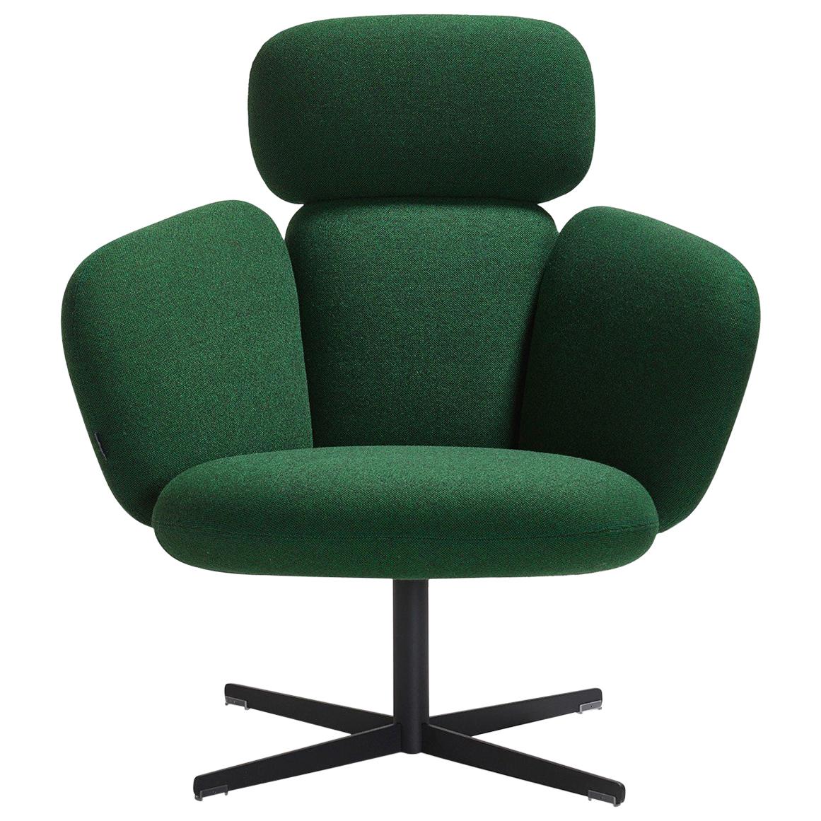 Artifort Green Bras  Highback  Swivel Lounge Chair