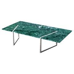 Green Indian Marble Coffee Table Nápoles Luxury Modern Design Joaquín Moll Spain