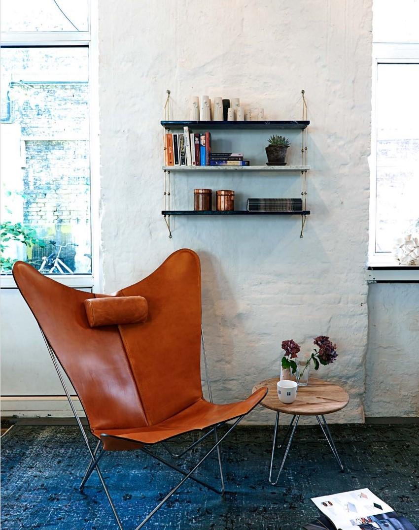Altro Mini tavolo alto in marmo e ottone Greene & Greene & Greene di OxDenmarq in vendita
