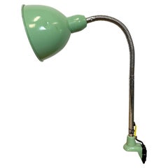 Green Industrial Gooseneck Table Lamp from Instala, 1960s