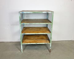 Grünes Industrieregal in Grün, 1960er-Jahre